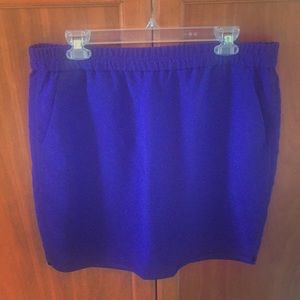 Gorgeous NWT Royal Blue J Crew Skirt